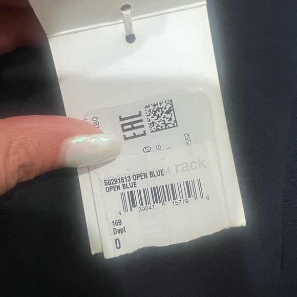 NWT BOSS Hugo Boss Pencil Skirt | Size 0 | Open Blue | Classic Workwear - Picture 10 of 11